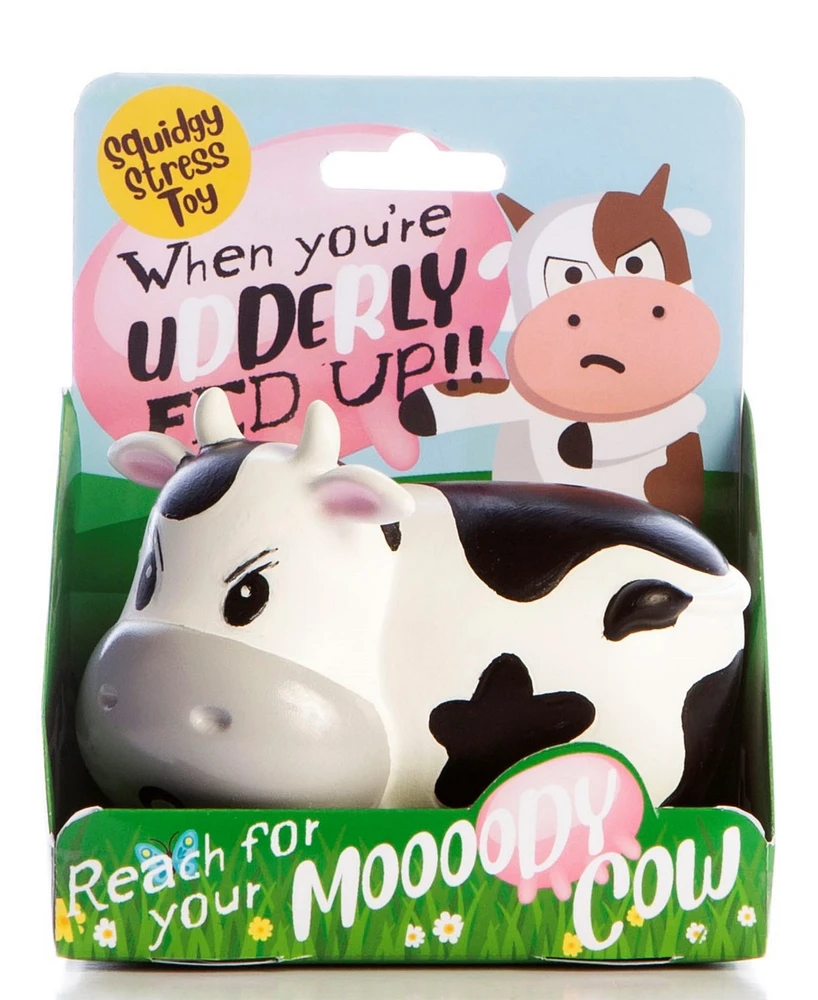 Boxer Gifts Moody Cow Stress Relief Toy