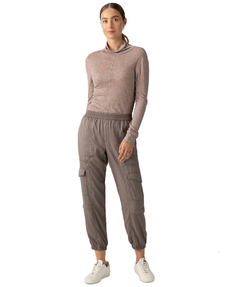 Sanctuary Women's All The Way Cargo Jogger Pants