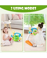 Hongge Kids Steering Wheel Pretend Play Toy Set with Lights and Sounds