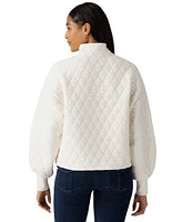 Sanctuary Women's Quilted Popover Sweatshirt