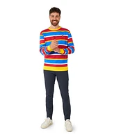 OppoSuits Men's Sesame Streat Sweater - Bert & Ernie