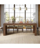 Tribesigns Farmhouse Dining Table for 6-8 People, 78.7