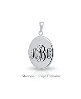 Bling Jewelry Black Carved Oval Branch Small Owl Cameo Pendant Necklace For Women .925 Sterling Silver