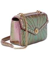 Brahmin Rosa Rose Gold Alectrona Small Leather Crossbody