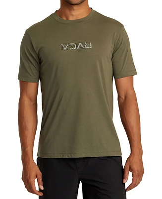 Rvca Men's Layer Flip Regular Fit T-Shirt