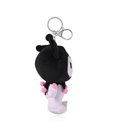 Hello Kitty Sanrio Cinnamoroll and Kuromi Plush Keychain Travel Giftable Set