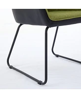Streamdale Furniture Ts Velvet Leisure Chair: Ergonomic Comfort, Classic Style