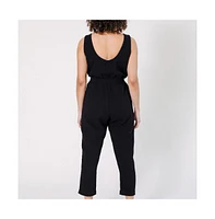 Poplinen Plus Jameela Organic Cotton Jumpsuit