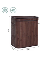Songmics Home Laundry Hamper with Lid and Handles
