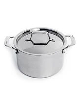 BergHOFF Professional Tri-Ply 18/10 Stainless Steel 8" Stockpot with Ss Lid, 4qt.