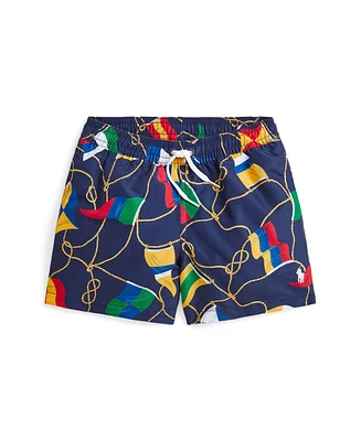 Polo Ralph Lauren Toddler and Little Boys Traveler Swim Trunk