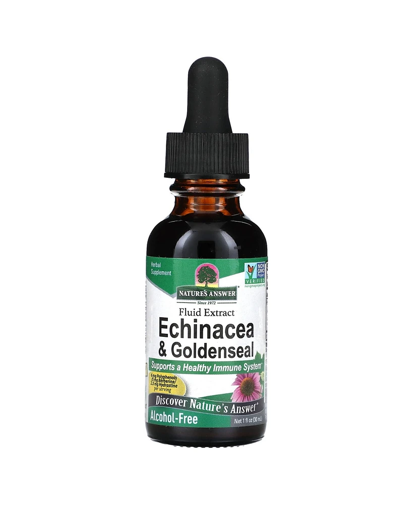 Nature's Answer Echinacea & Goldenseal Alcohol-Free