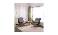 Slickblue High Back Indoor Leisure Chair Stylish and Comfortable Seating for Relaxation