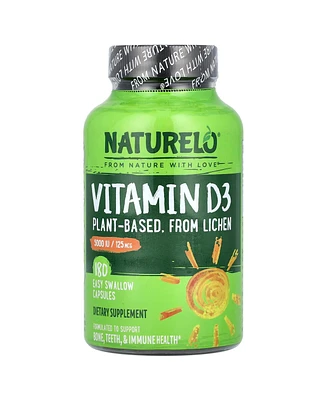 Naturelo Vitamin D3 Plant Based from Lichen 125 mcg (5 000 Iu)