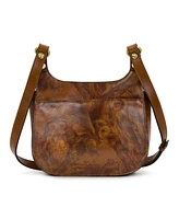 Patricia Nash Owl Print Linny Saddle Crossbody Bag