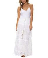 Dotti Women's Cotton Eyelet Convertible Cover-Up