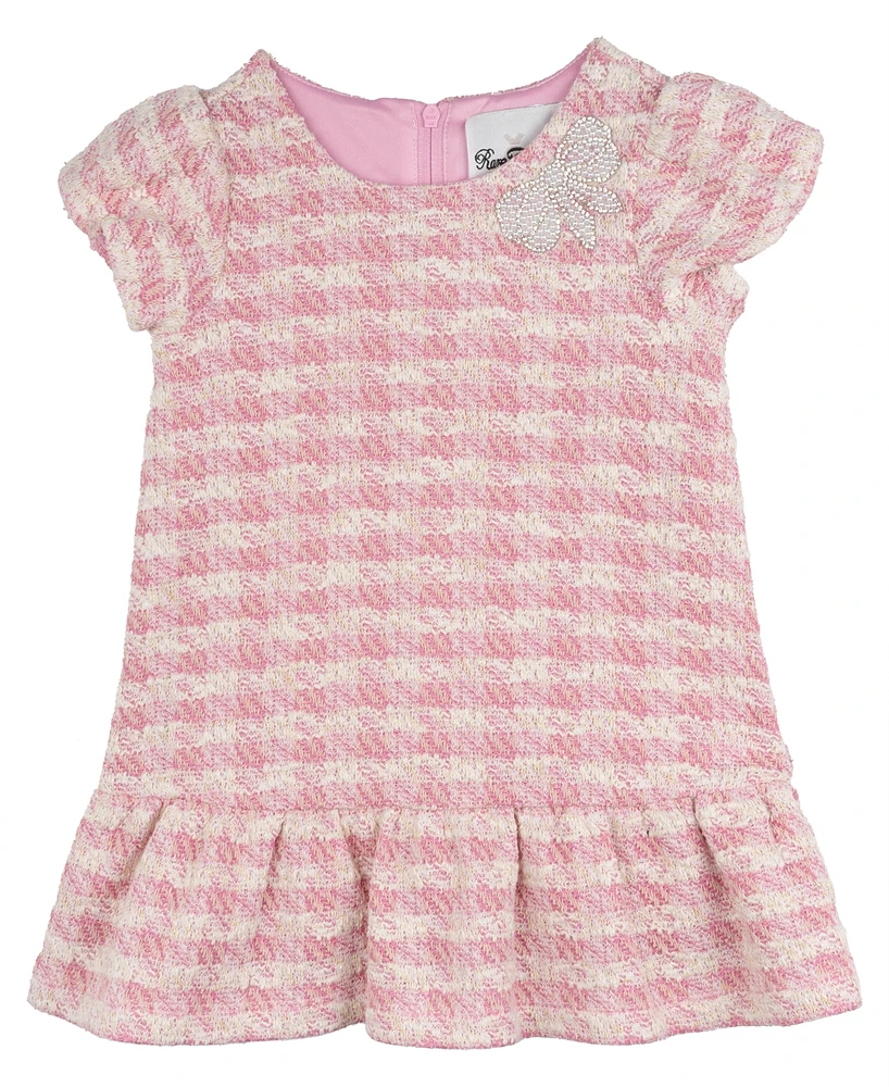 Rare Editions Baby Girl Tweed Dress