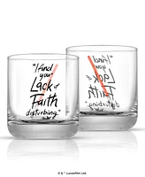 JoyJoly Star Wars Lightsaber Collection Drinking Glasses, Set of 6