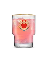JoyJolt Disney Princess Iconic Short Drinking Glasses, Set of 6