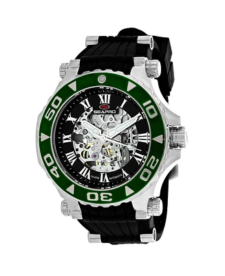 Seapro Men's Seaway Black Dial Watch