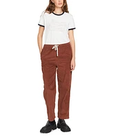 Volcom Juniors' Power Chord Cotton Drawstring Pants