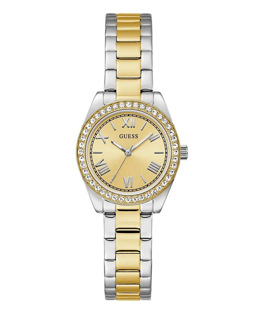 Guess Women's Analog Two-Tone Stainless Steel Watch