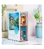 Flash Popup Diy 3D Book Nook Kit Island of Love Cafe 83pcs