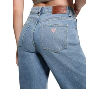 Guess Women's High-Rise Straight-Leg Mom Jeans