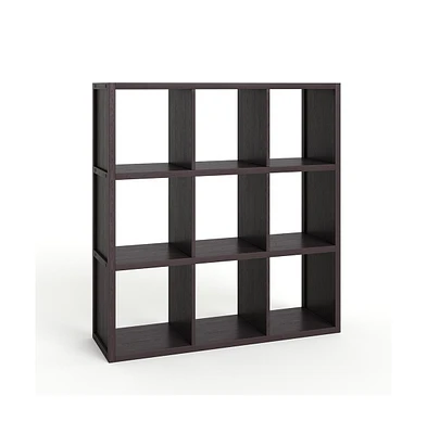 John Louis Home Solid Wood 9 Cube Organizer