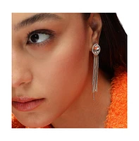 Sohi Women's The Curtain Drop Earrings