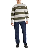Guess Jeans Men's Stripe Logo Sweater