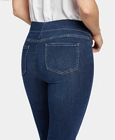 Nydj Women's Pull On Straight Jeans