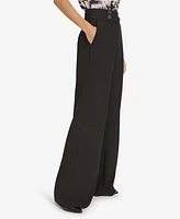 Calvin Klein Women's High Waist Wide-Leg Pants