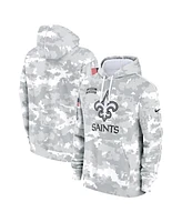 Nike Men's Arctic Camo New Orleans Saints 2024 Salute to Service Club Fleece Pullover Hoodie