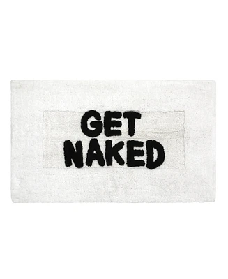 Jean Pierre Get Naked Cotton Bath Rug, 21" x 34"