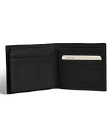 Champs Men's Onyx Collection Leather Top Wing Wallet