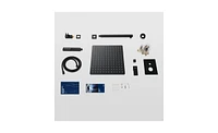 Slickblue Male Npt Matte Black Shower System - Rain Shower Head and Handheld Faucet Set for Bathroom