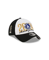 New Era Men's Black Los Angeles Dodgers 2024 World Series Champions 9TWENTY Adjustable Hat
