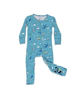 Bellabu Bear Baby Boys Dragon Dreams Convertible Footie