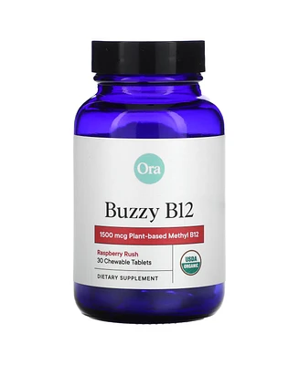 Ora Buzzy B12 Raspberry Rush 1 500 mcg