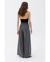 Nocturne Women's Wide Leg Flowy Pants