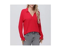 525 Women's Maddi Johnny Collar Pullover