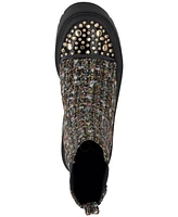 Jessica Simpson Women's Jymmie Embellished Chelsea Lug Sole Booties