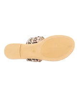 New York & Company Women's Jacklyn Leopard Ring Sandal