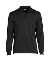 Lands' End Men's Long Sleeve Rapid Dry Polo Shirt