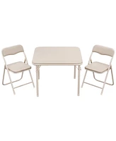 gaomon Boys and Girls Folding Table and Chairs Set of 3
