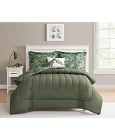 Alex + Bella Dino Forest Green -Piece Microfiber Comforter Set