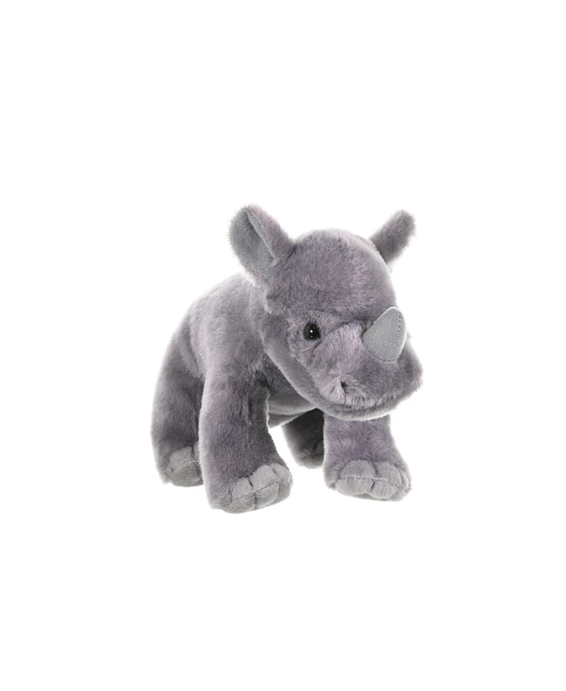 Wild Republic Cuddlekins Mini Rhino Calf Stuffed Animal, 8 Inches