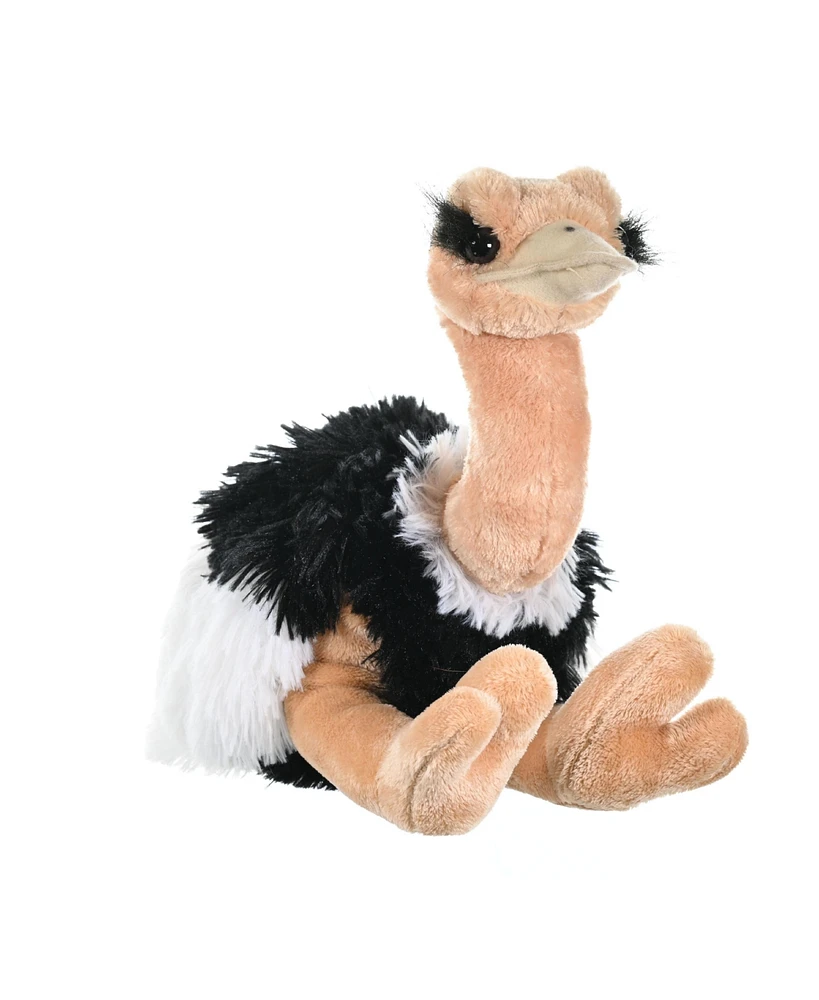 Wild Republic Cuddlekins Ostrich Stuffed Animal, 12 Inches