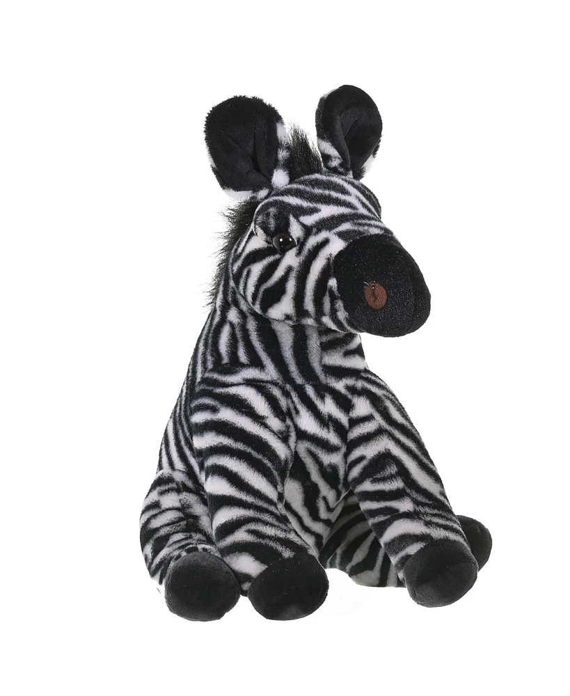 Wild Republic Cuddlekins Zebra Stuffed Animal, 12 Inches